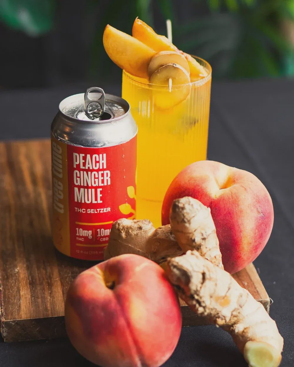 Tree Time Peach Ginger Mule - 10MG
