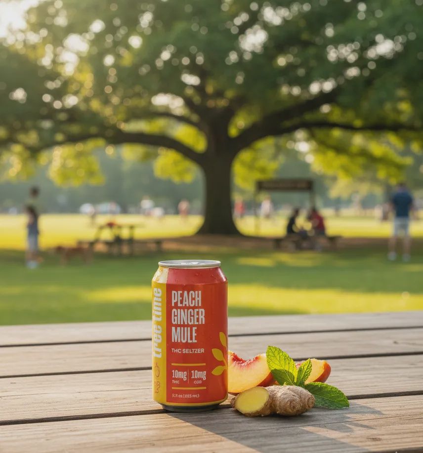 Tree Time Peach Ginger Mule - 10MG