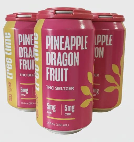 Tree Time Pineapple Dragonfruit - 5MG