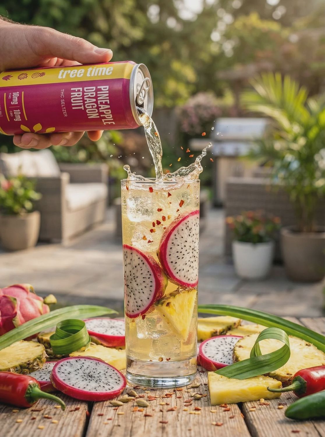 Tree Time Pineapple Dragonfruit - 5MG