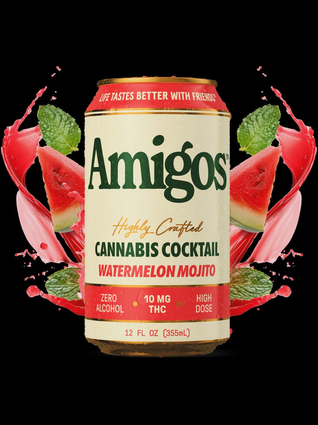 Amigos Watermelon Mojito, Size: 4pk