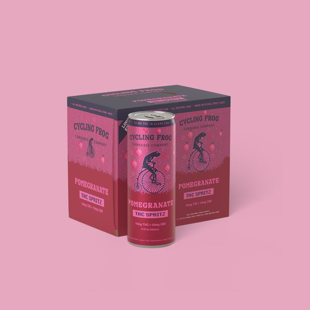 Cycling Frog Pom Spritz