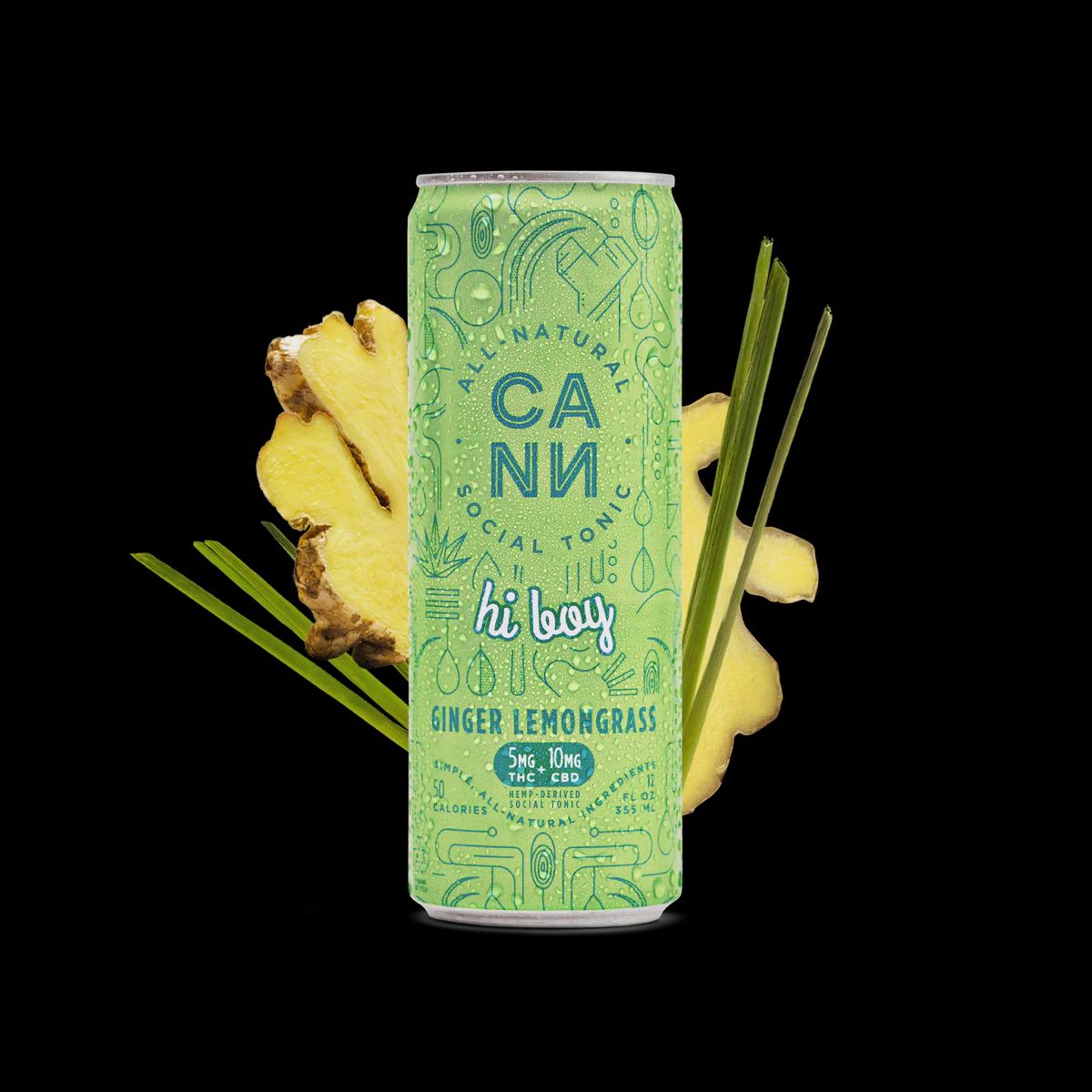 CANN 10MG - Ginger Lemongrass