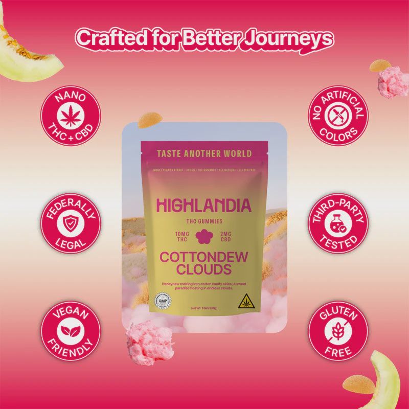 Highlandia Cottondew Clouds Gummies