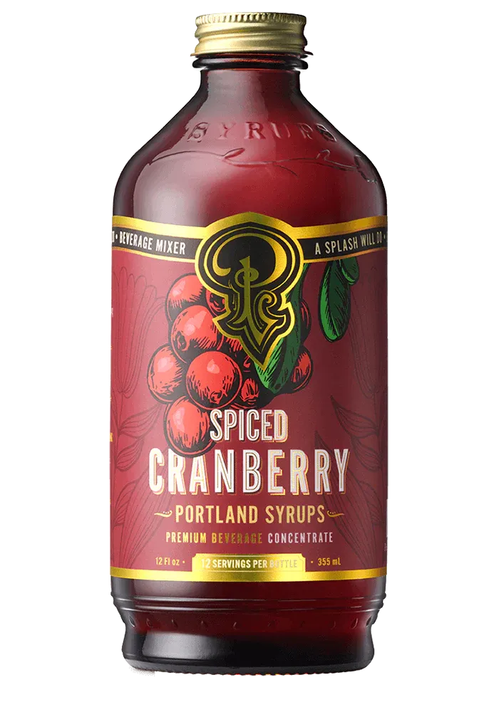 Portland Syrups Spiced Cranberry Syrup