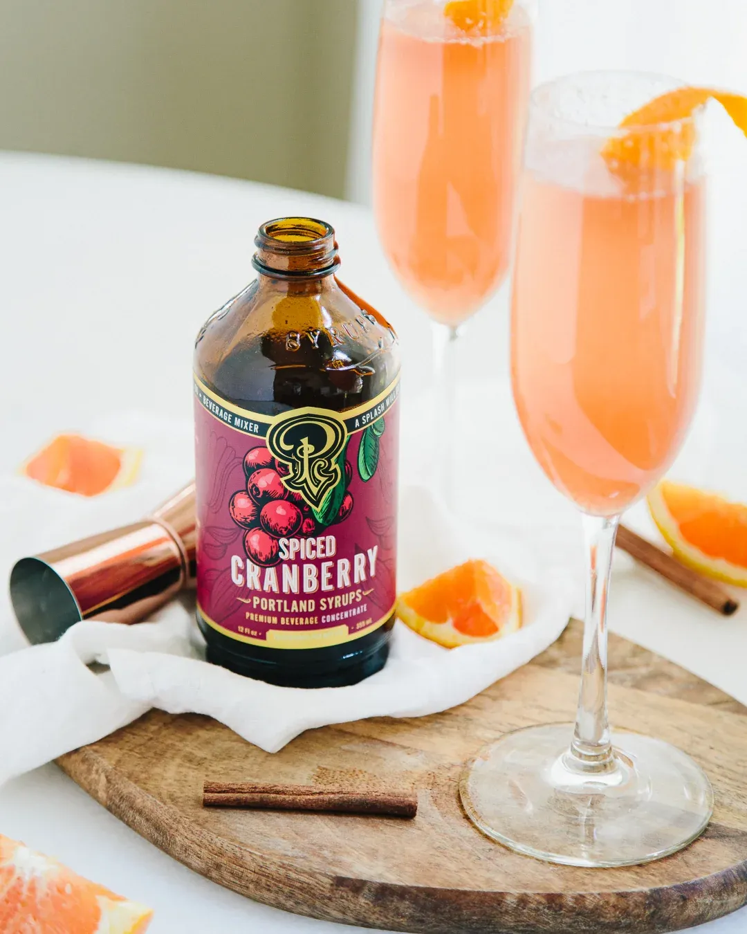 Portland Syrups Spiced Cranberry Syrup