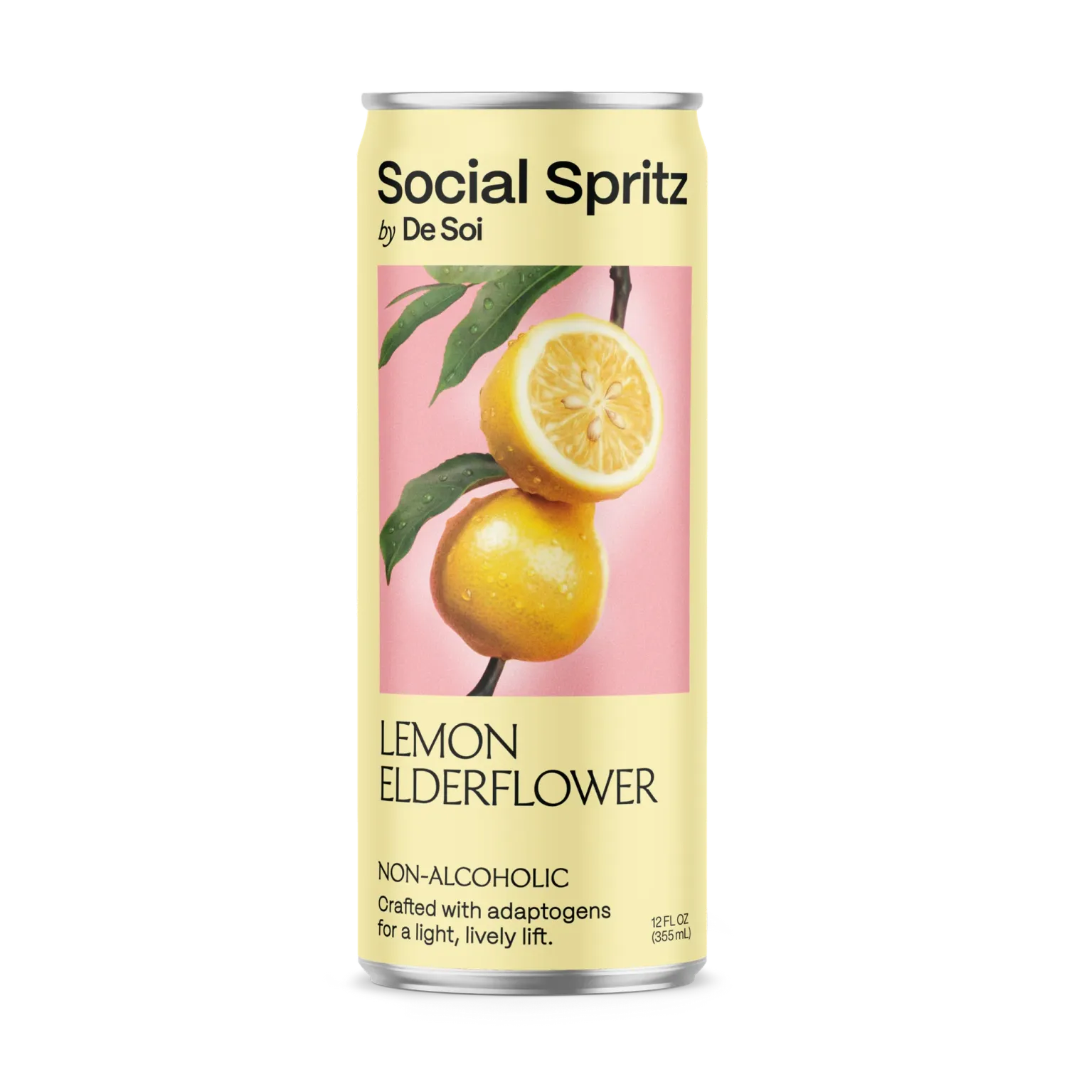 De Soi Social Spritz Lemon Elderflower