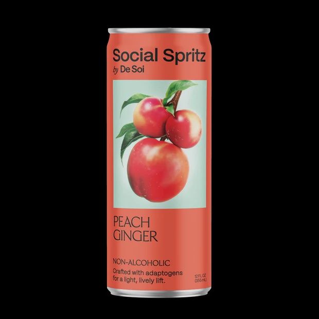 De Soi Social Spritz Peach Ginger
