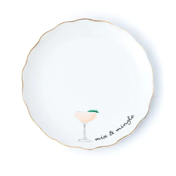 Holiday Cheers Appetizer Plates