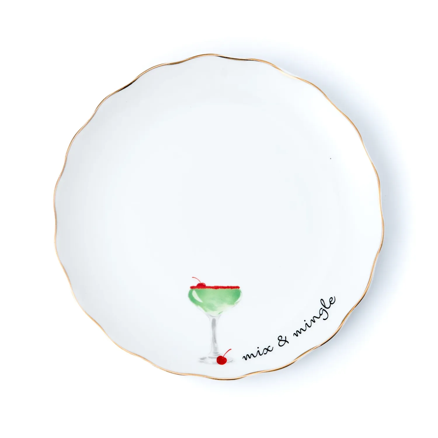 Holiday Cheers Appetizer Plates