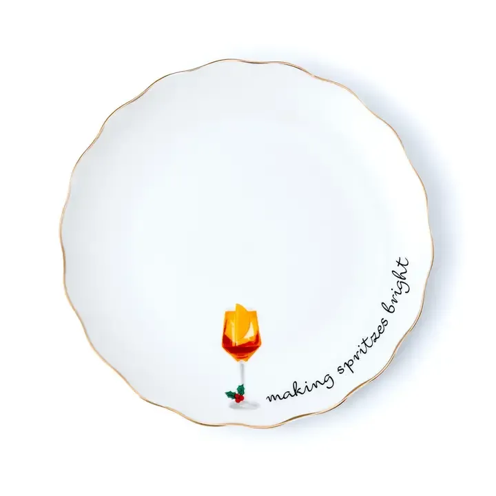 Holiday Cheers Appetizer Plates