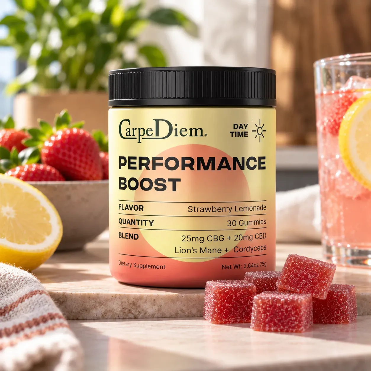 Carpe Diem Performance CBD Gummies