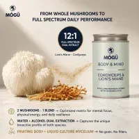 Mógū Body &amp; Mind, Lion’s Mane &amp; Cordyceps