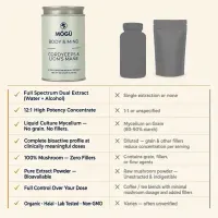Mógū Body &amp; Mind, Lion’s Mane &amp; Cordyceps