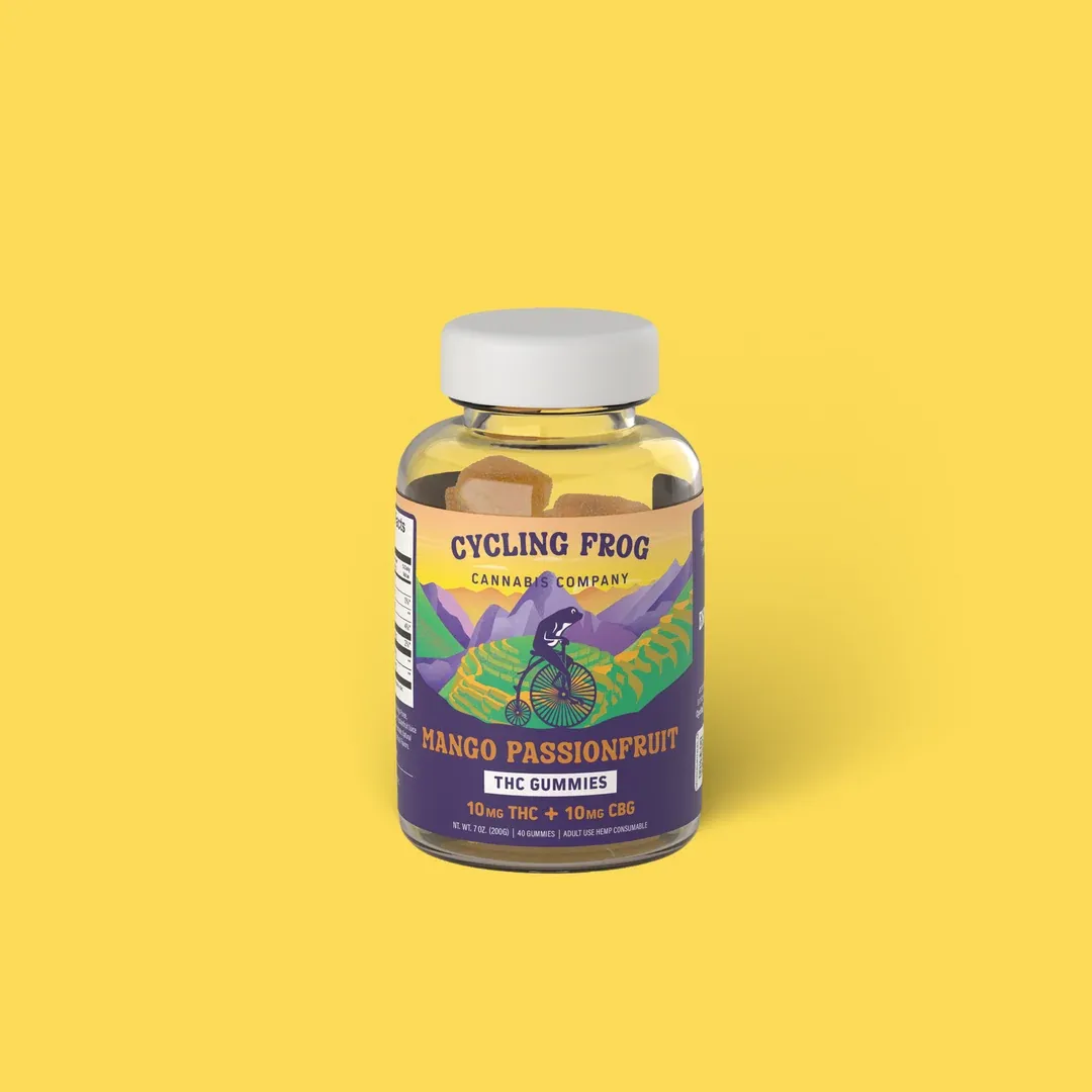 Cycling Frog Mango Passionfruit Gummies