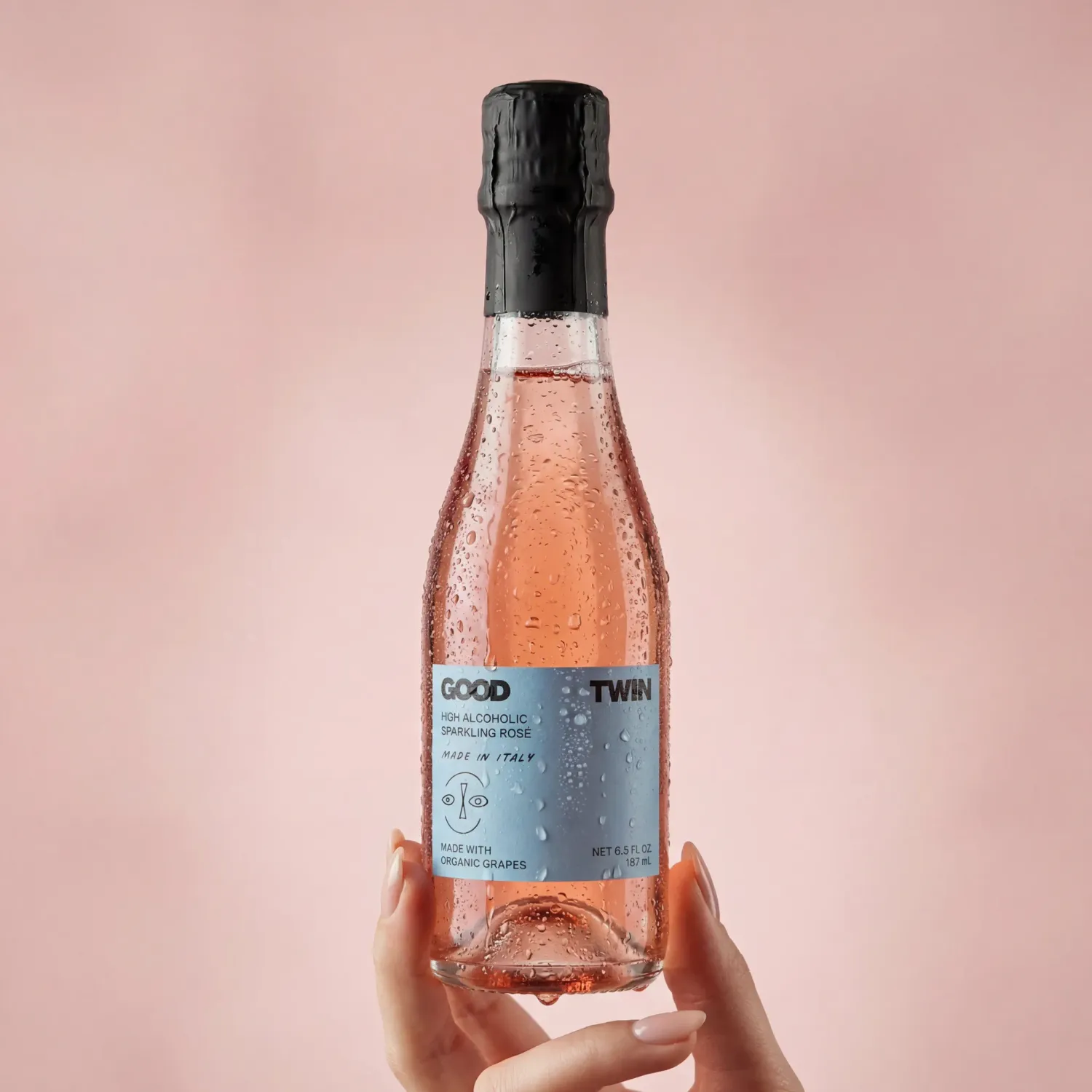 Good Twin Non-Alcoholic Sparkling Rosé (187mL)