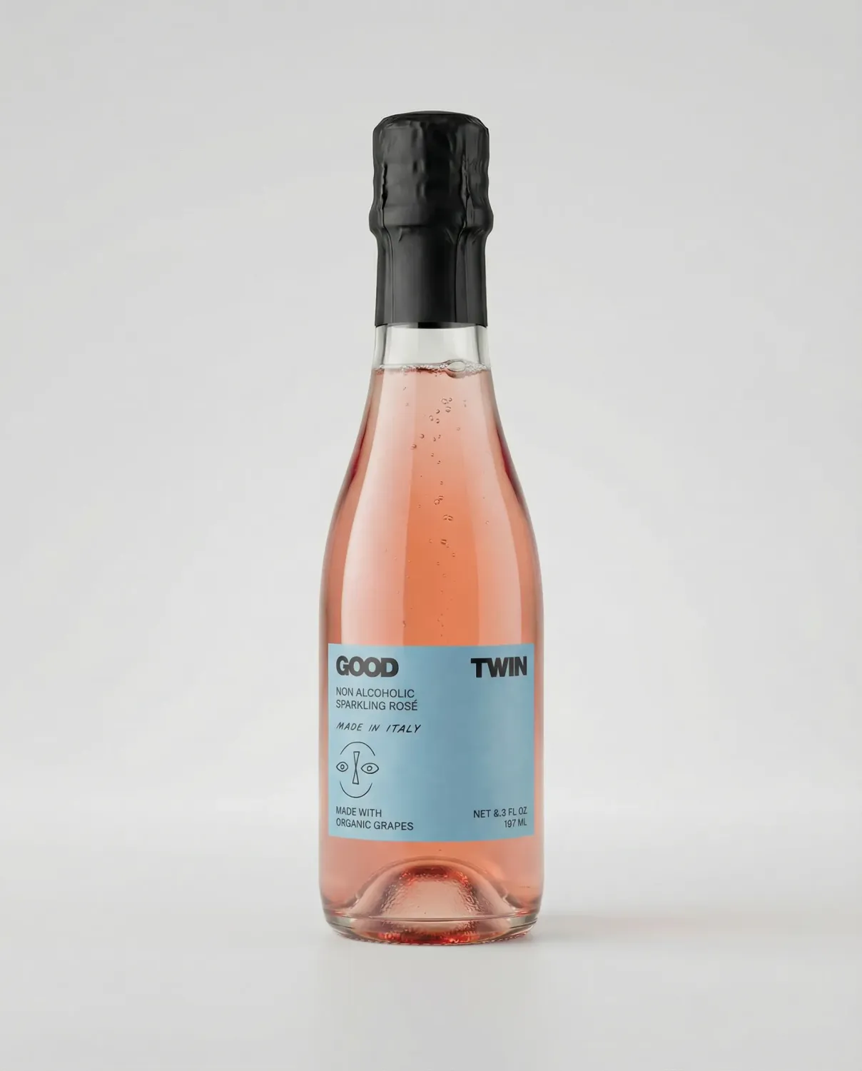Good Twin Non-Alcoholic Sparkling Rosé (187mL)
