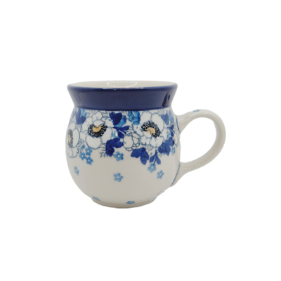 Kubek czeski 250 ml Niebieskie anemony (dek.2222)
