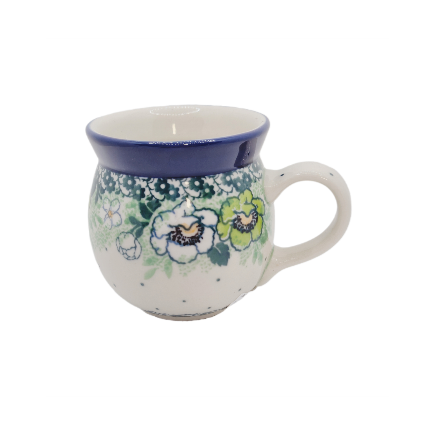 Kubek czeski 250 ml Zielone anemony (dek.2320)