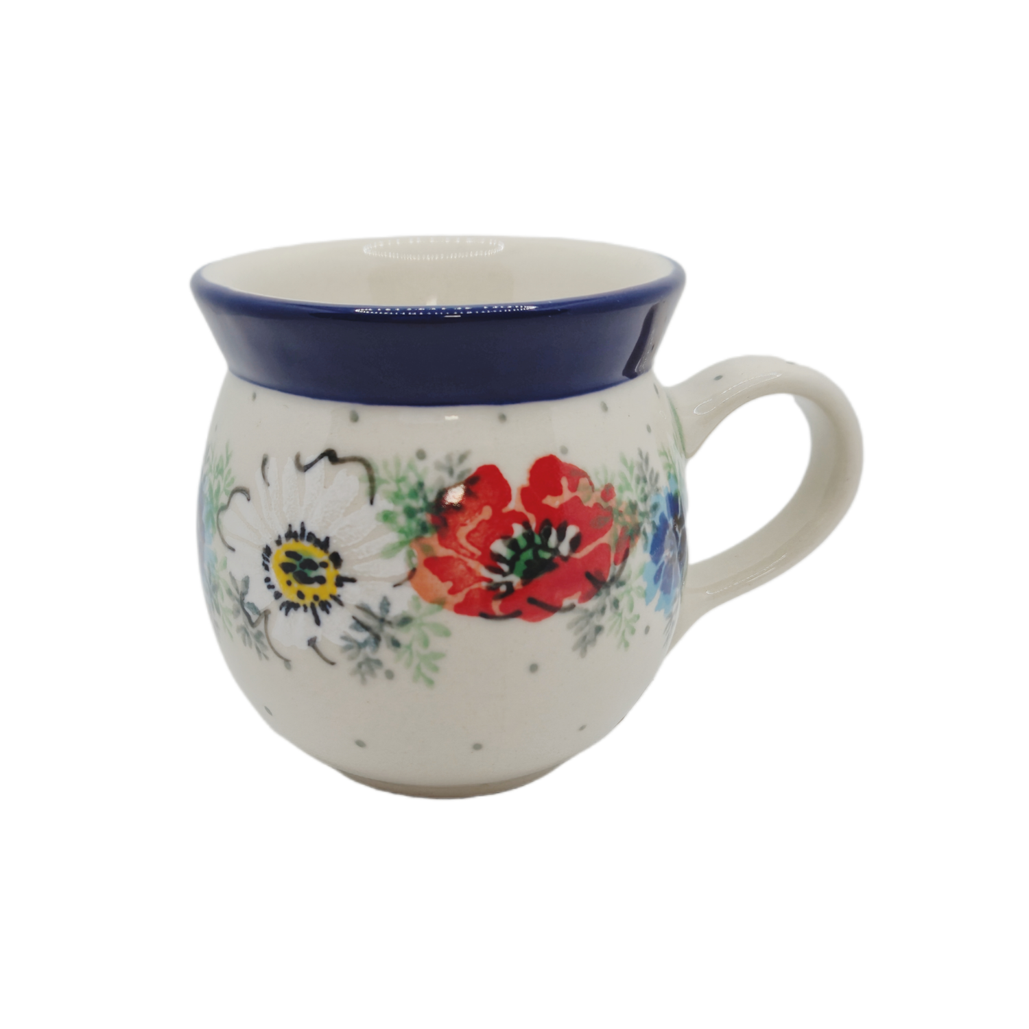 Kubek czeski 250 ml Polskie kwiaty (dek.2511)