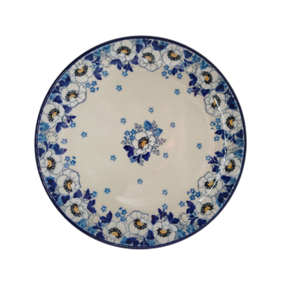 Talerz 20 cm Niebieskie anemony (dek.2222)