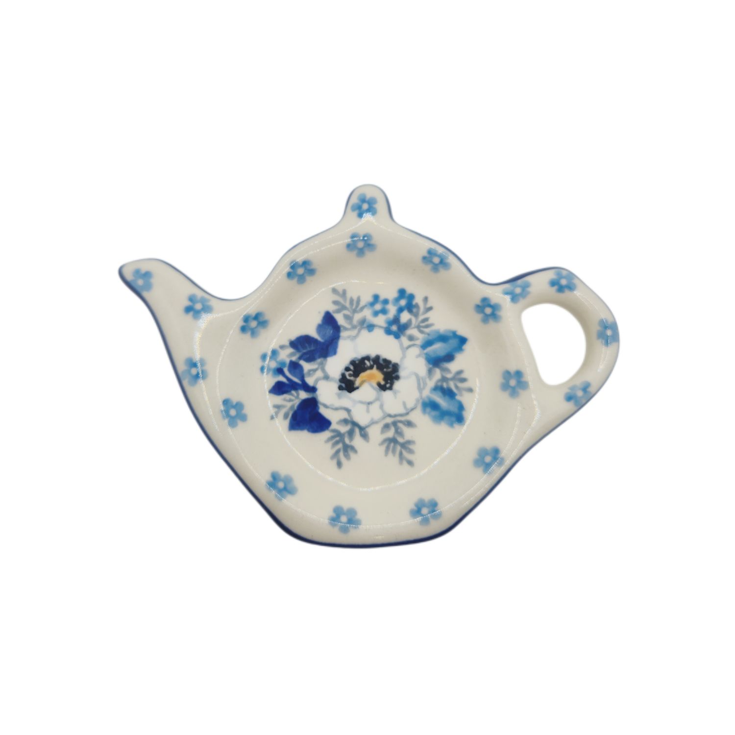 Podstawka czajniczek Niebieskie anemony (dek.2222)