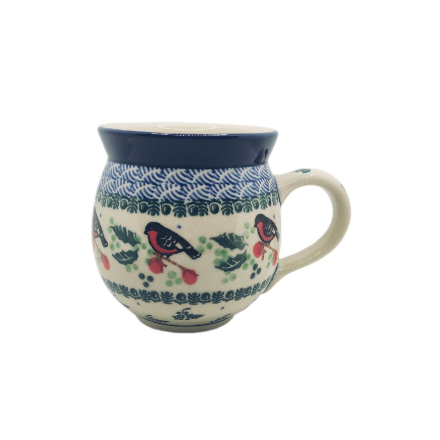 Kubek czeski 350 ml Czerwone gile (dek.1257)