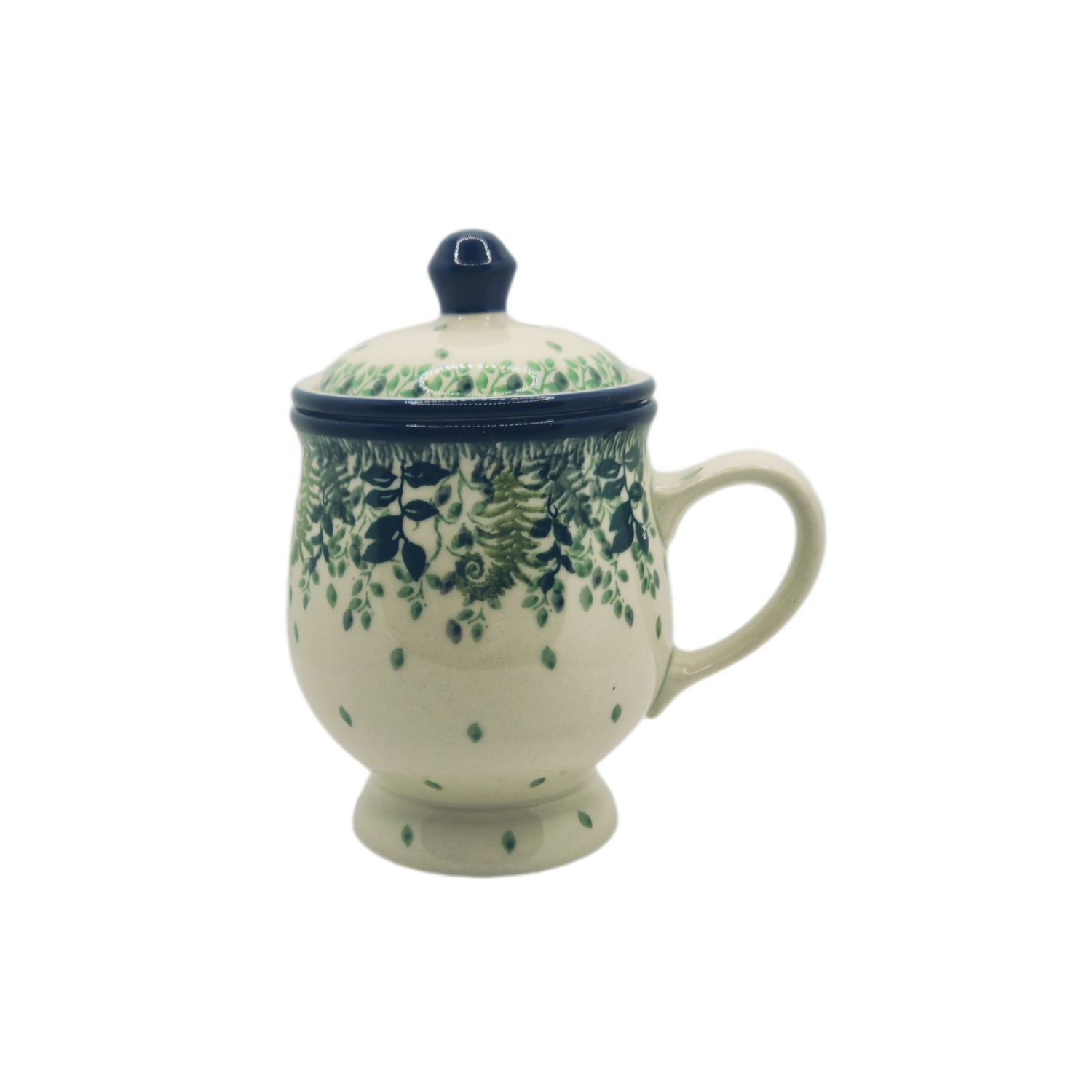 Kubek do ziół II gat. Paproć (dek.2206)