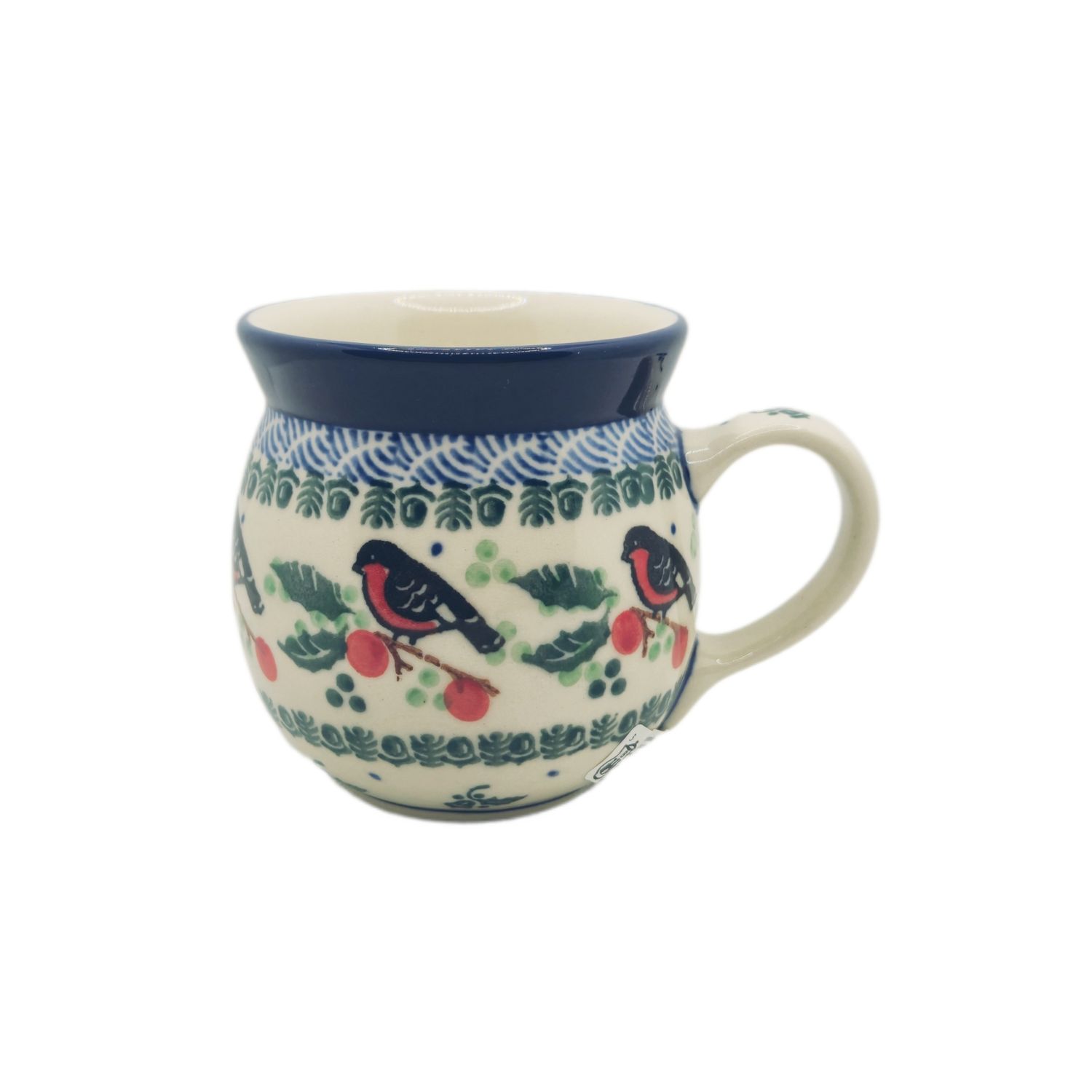 Kubek czeski 250 ml Czerwone gile (dek.1257)