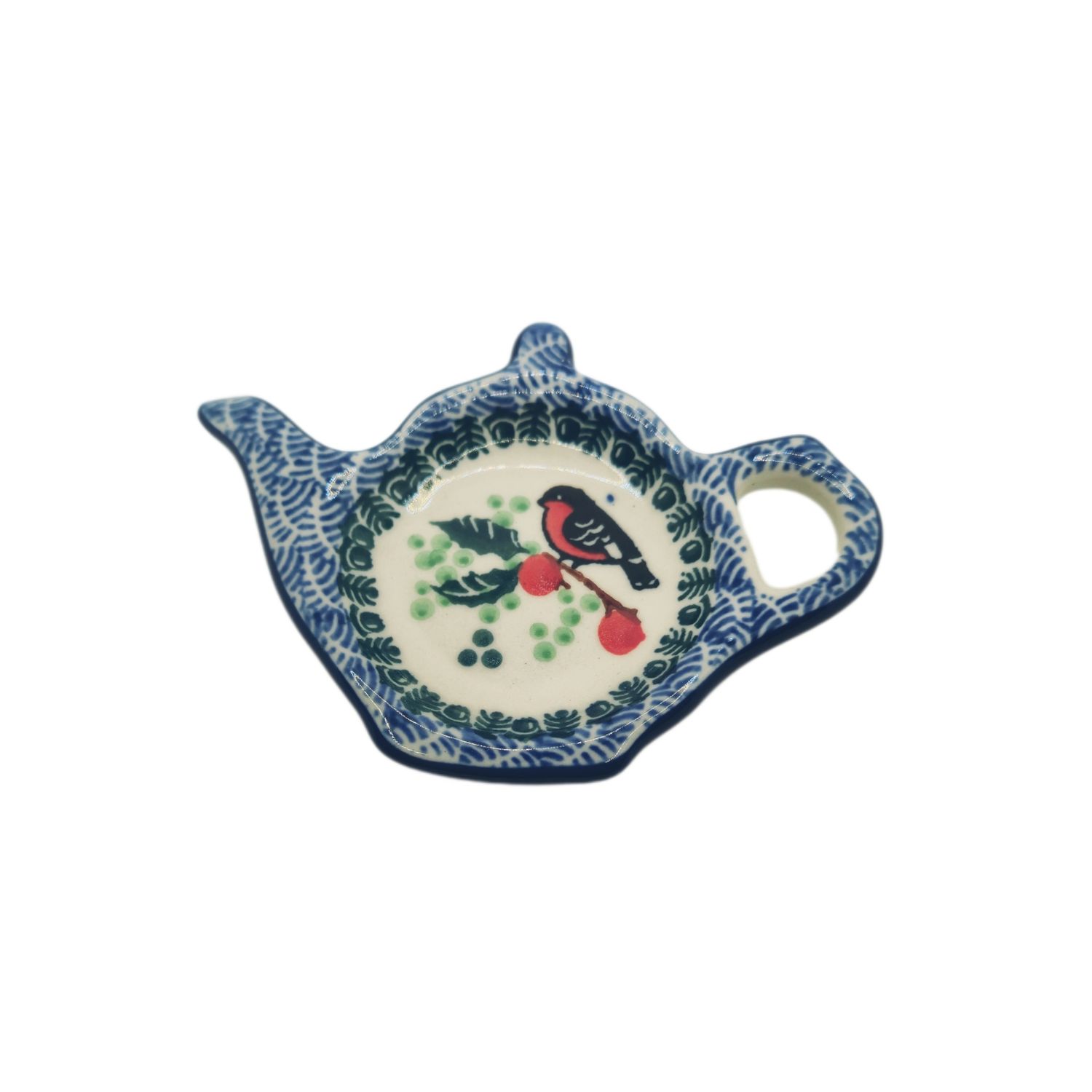 Podstawka czajniczek Czerwone gile (dek.1257)