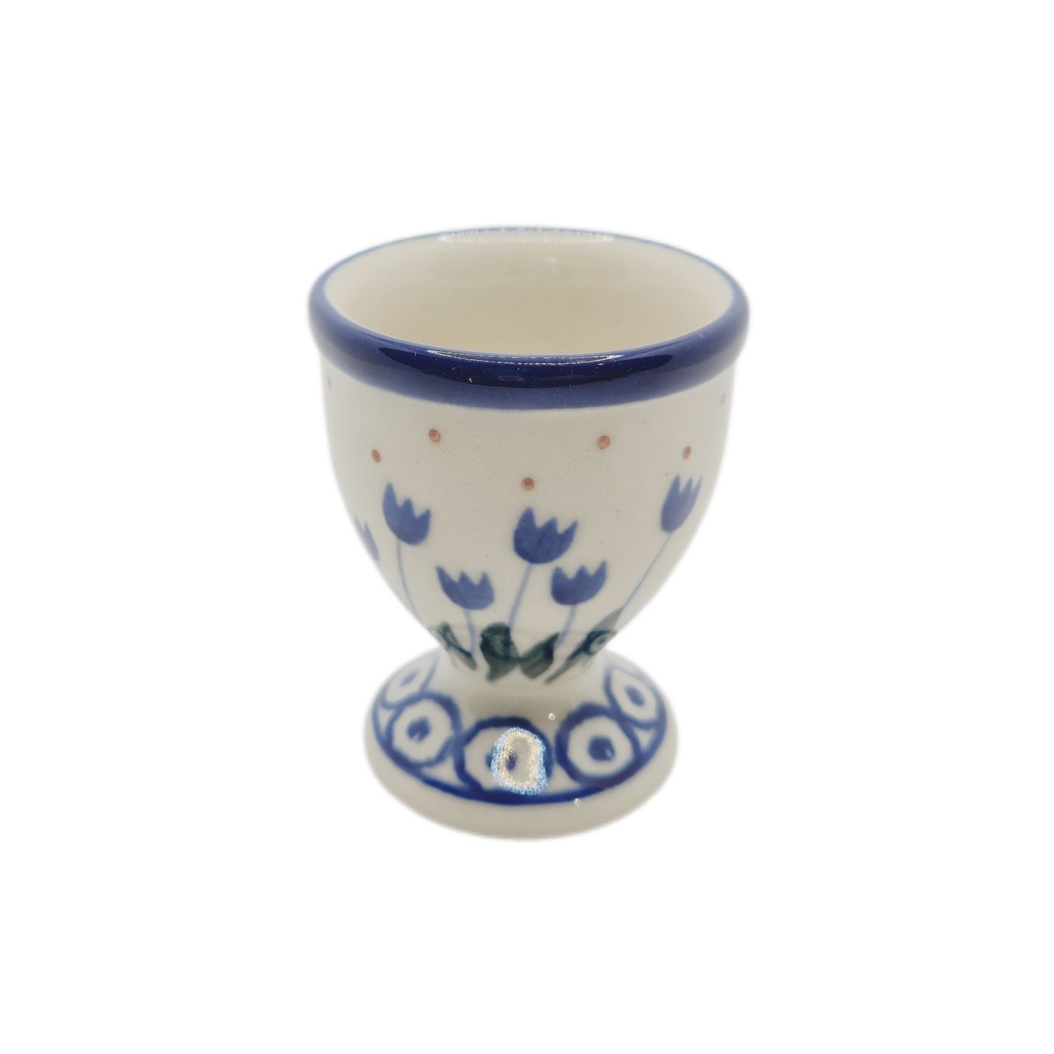 Kieliszek na jajko Tulipany (dek.490A)