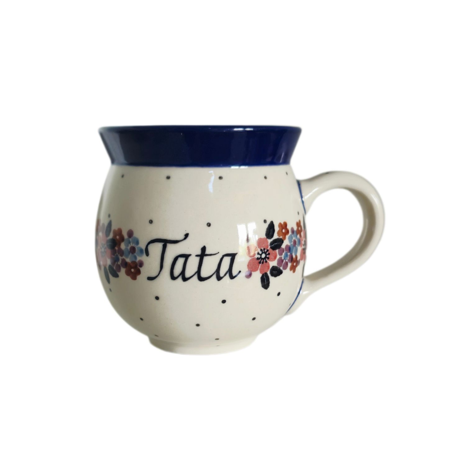 Kubek czeski "Tata" 350 ml Retro (dek.2067)