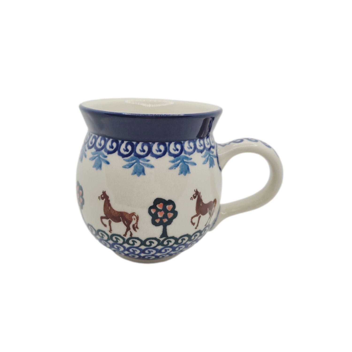 Kubek czeski 350 ml Konie (dek.1144)