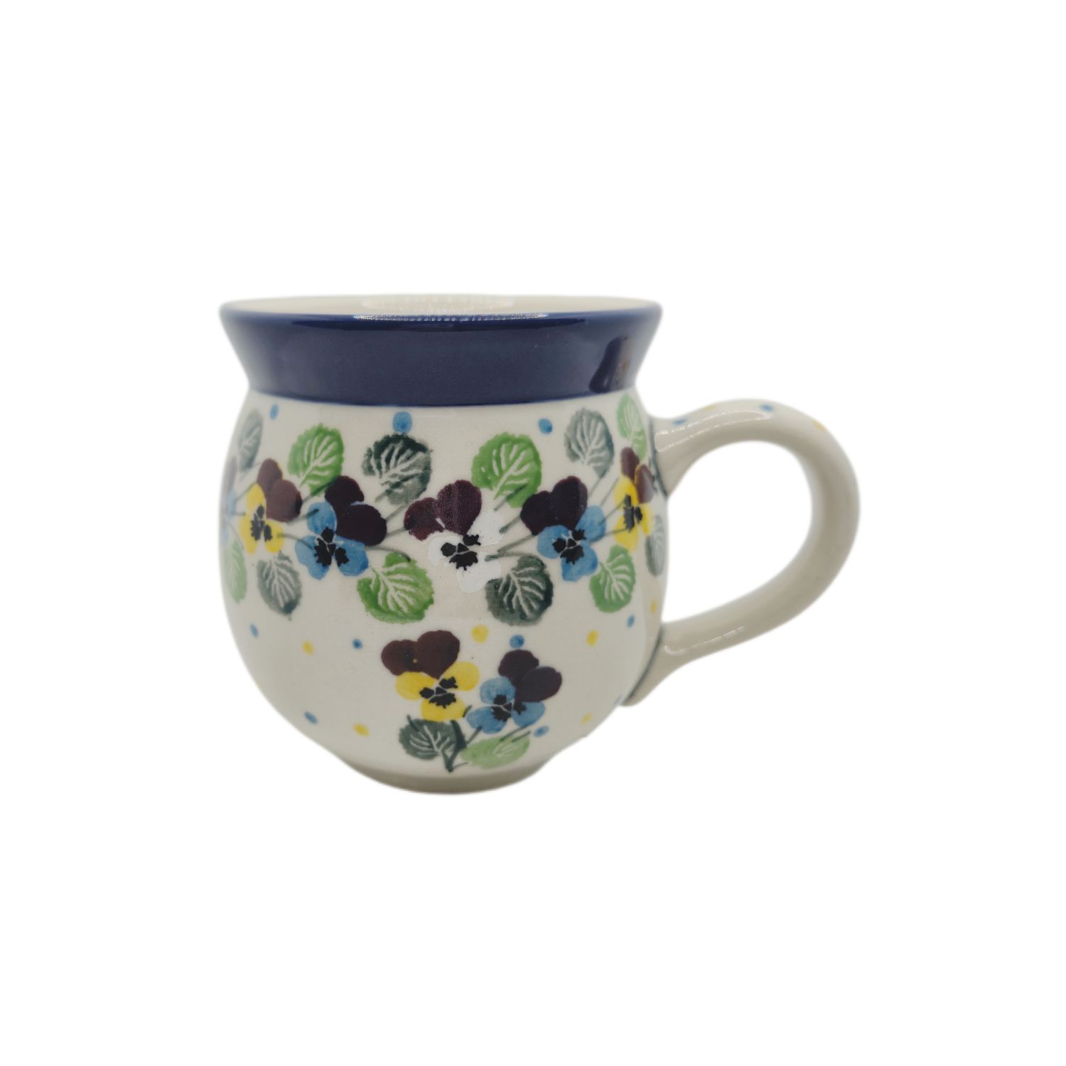 Kubek czeski 350 ml Kolorowe bratki (dek.2340)