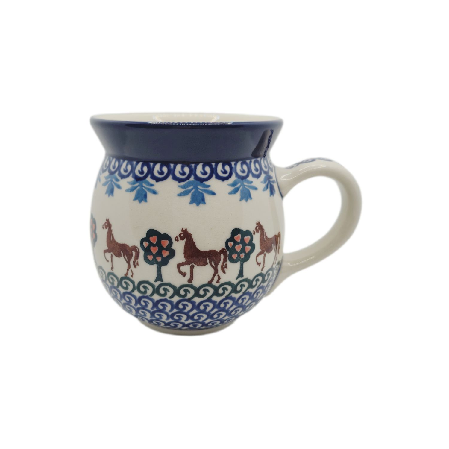Kubek czeski 500 ml II gat. Konie (dek.1144)