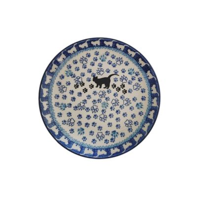 Talerz 20 cm Czarny kot (dek.1771)