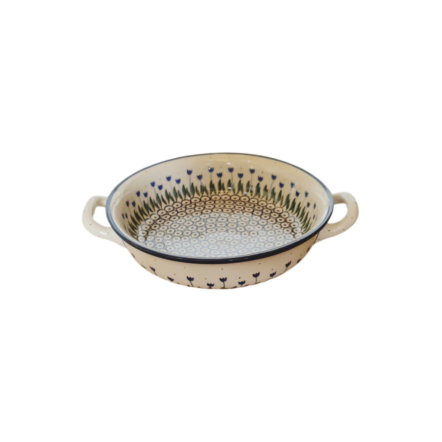 Zapiekanka okrągła 21cm Tulipany (dek.490A)