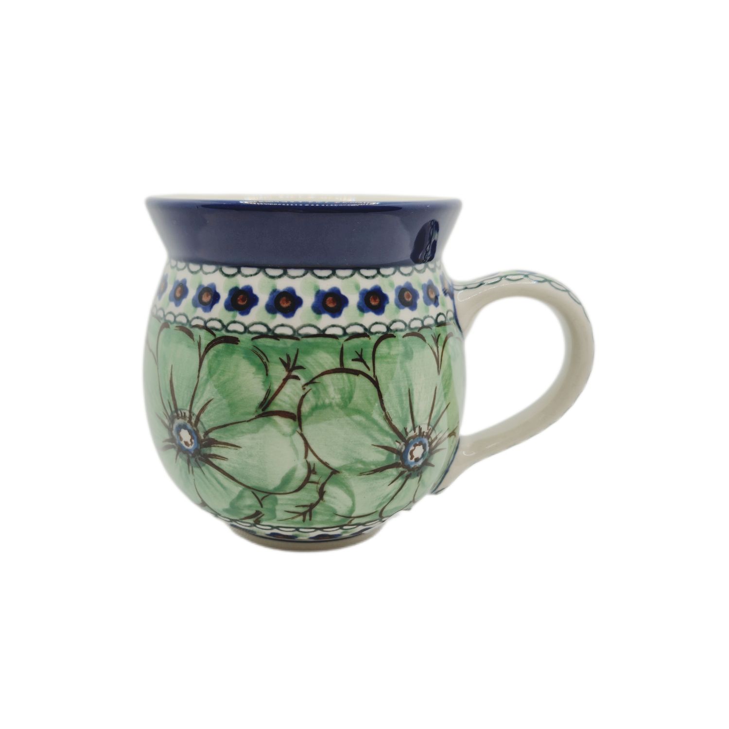 Kubek czeski 350 ml Zielony (dek.U408A)
