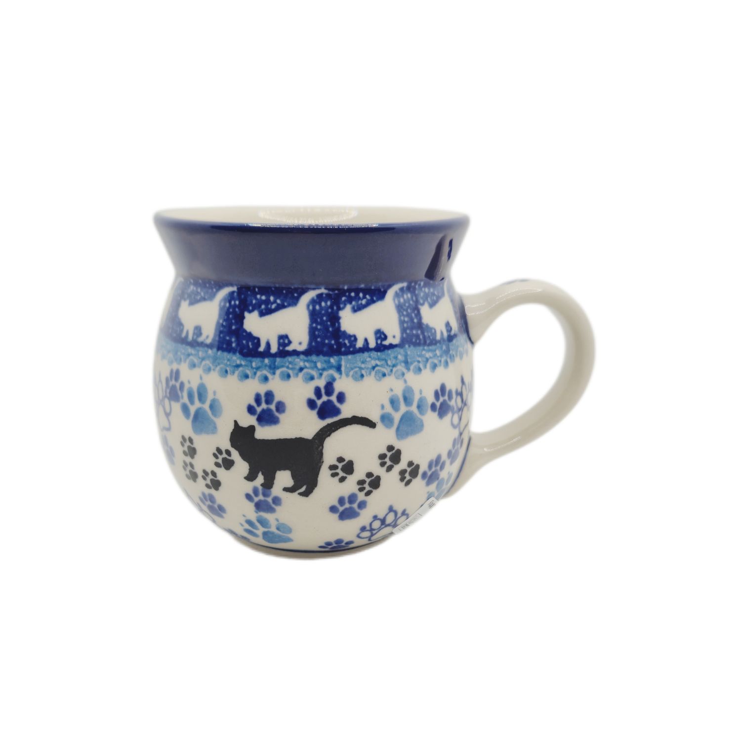 Kubek czeski 250 ml Czarny kot (dek.1711)