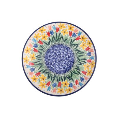 Talerz 20 cm Tulipany unikat (dek.U5114)