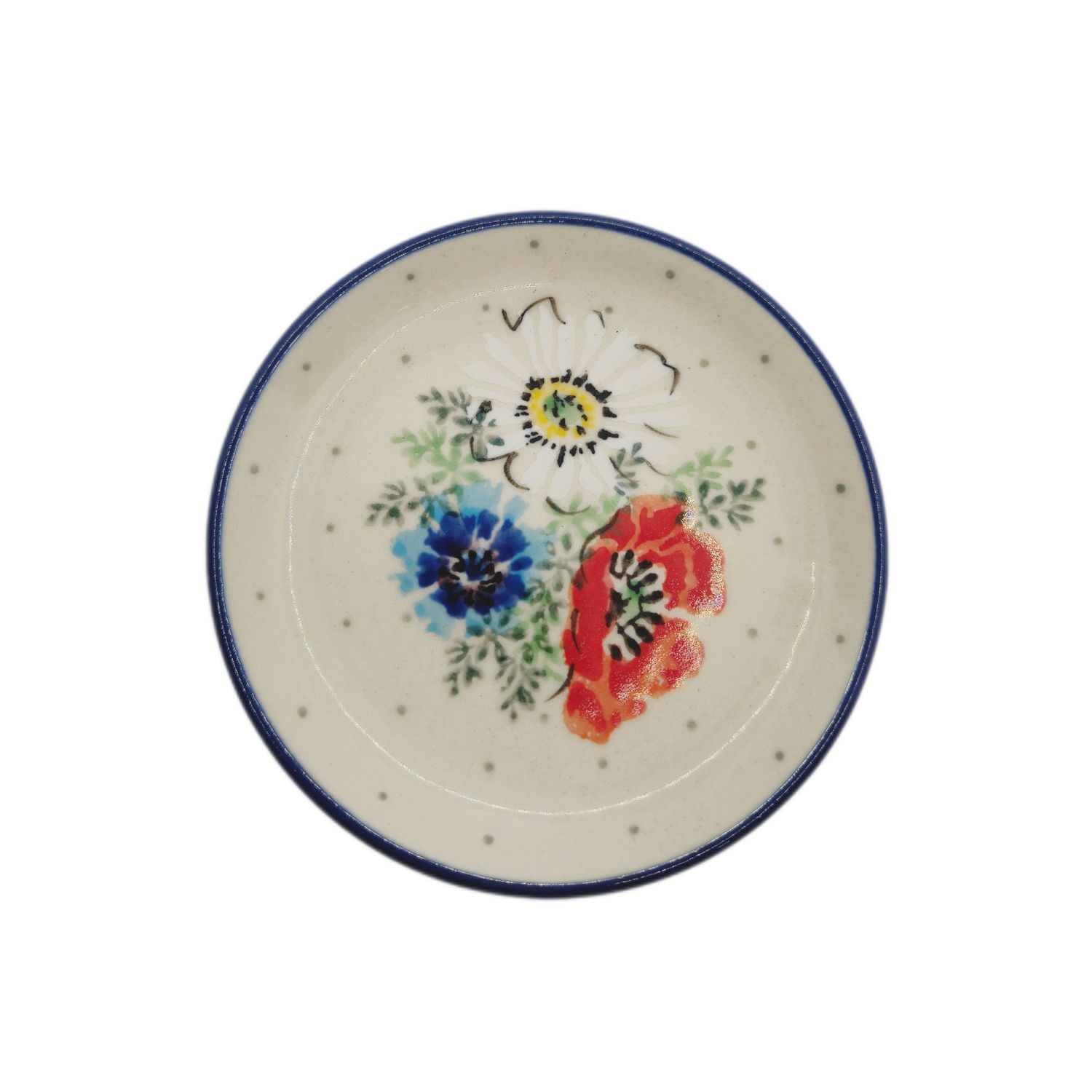 Talerz 10 cm Polskie kwiaty (dek.2511)