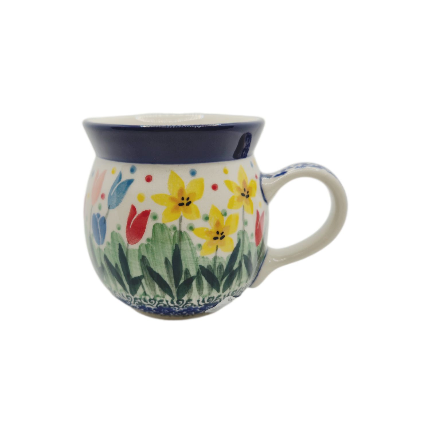 Kubek czeski 250 ml Tulipany unikat (dek.5114)