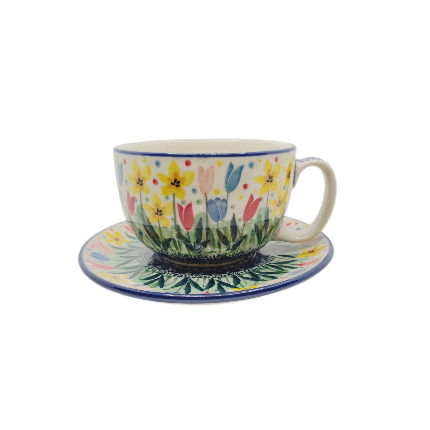 Filiżanka 350 ml Tulipany unikat (dek.U5114)