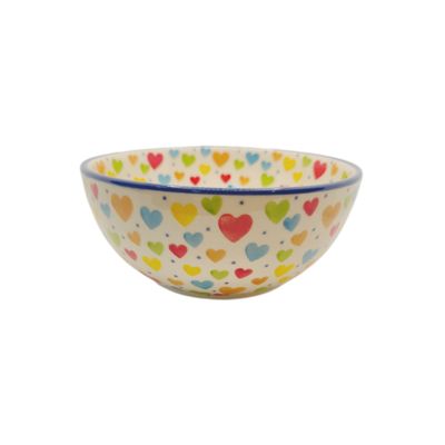 Miska 600 ml II gat. Kolorowe serca (dek.U4833)