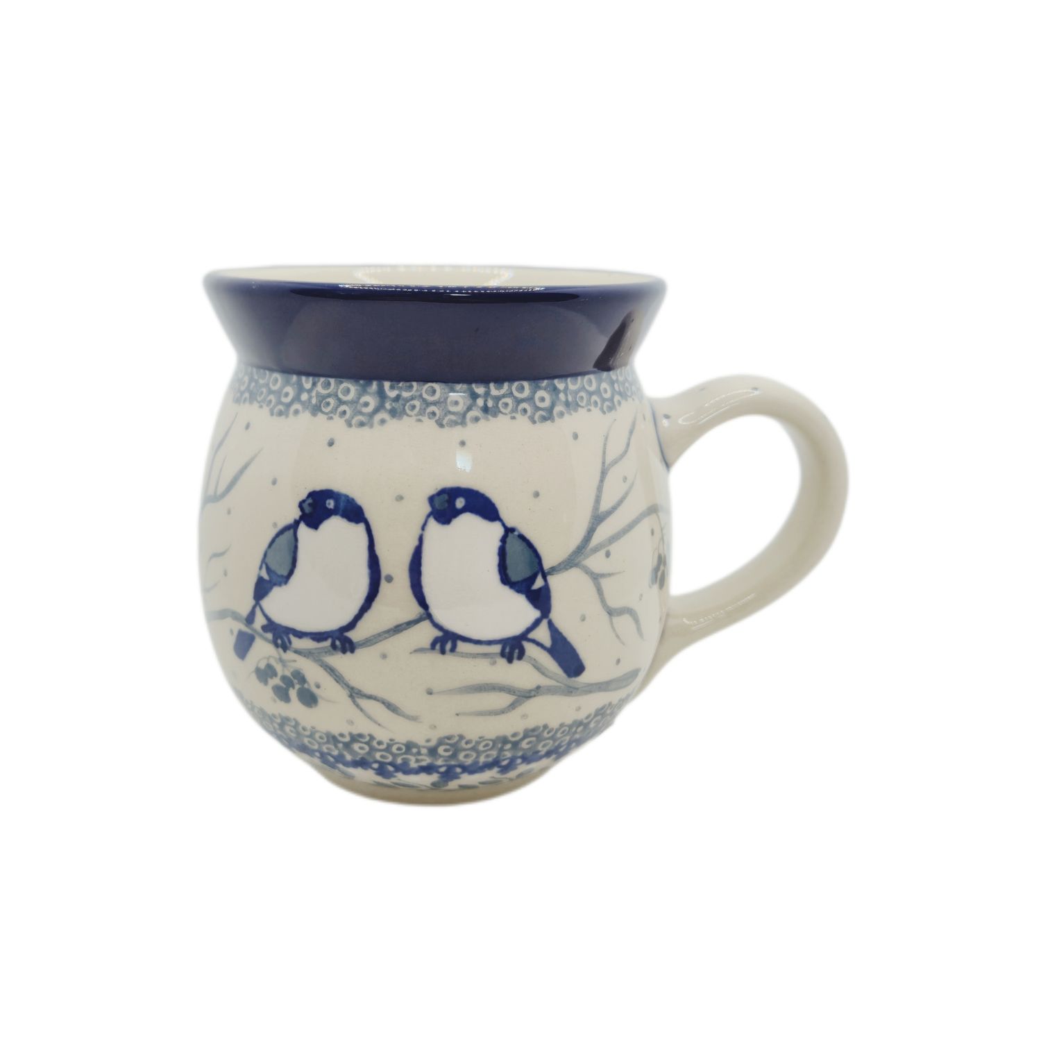 Kubek czeski 500 ml Białe gile (dek.U4830)