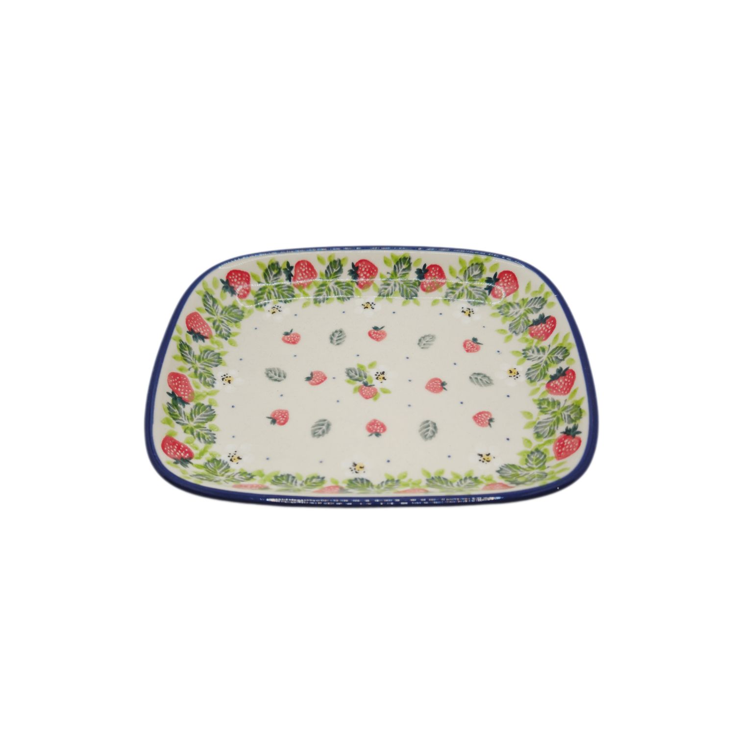 Półmisek 18,5cm x 15cm Truskawka (dek.2709)