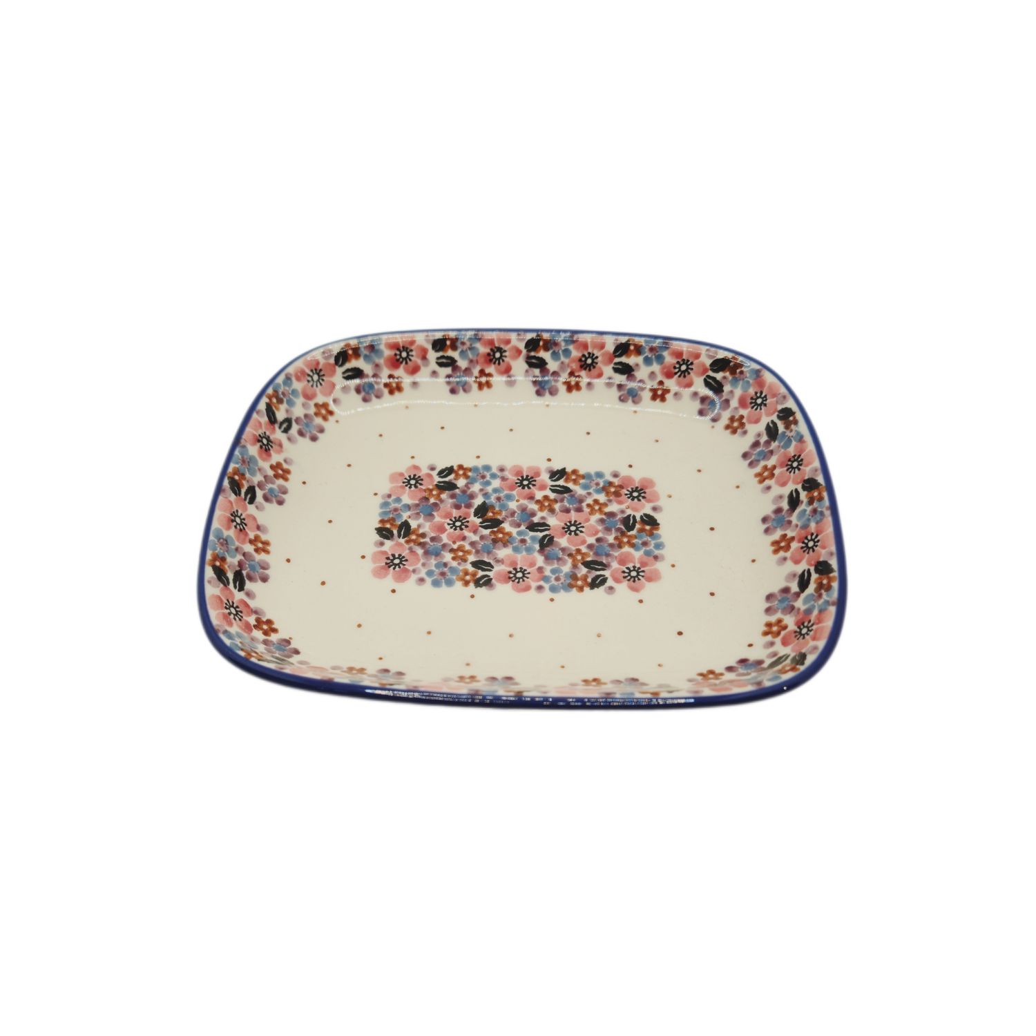 Półmisek 18,5cm x 15cm Retro unikat (dek.U4651)