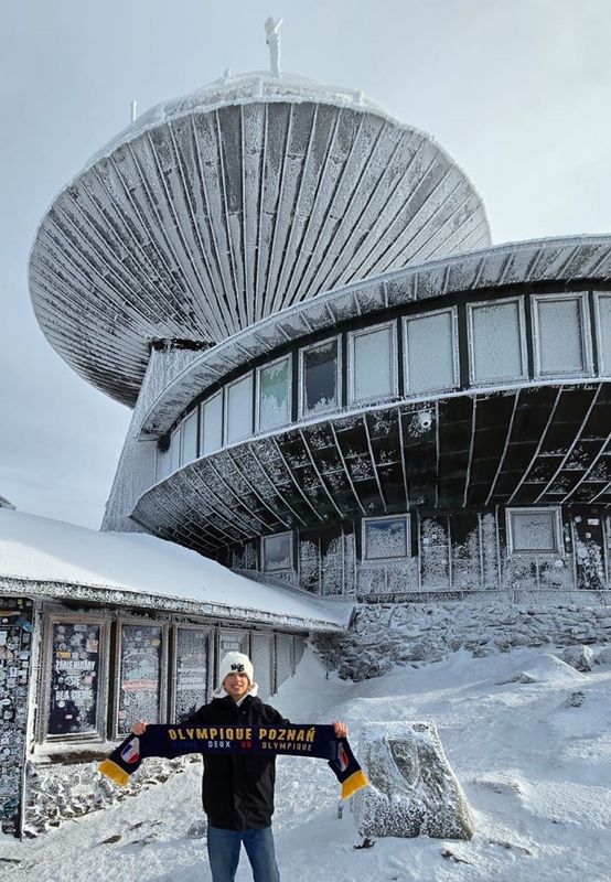 Szalik klubowy OLYMPIQUE