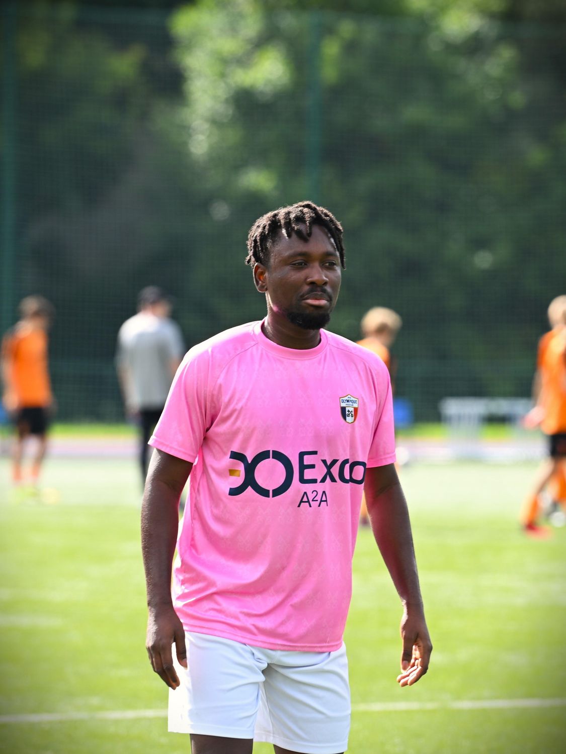 Koszulka treningowa OLYMPIQUE Rose