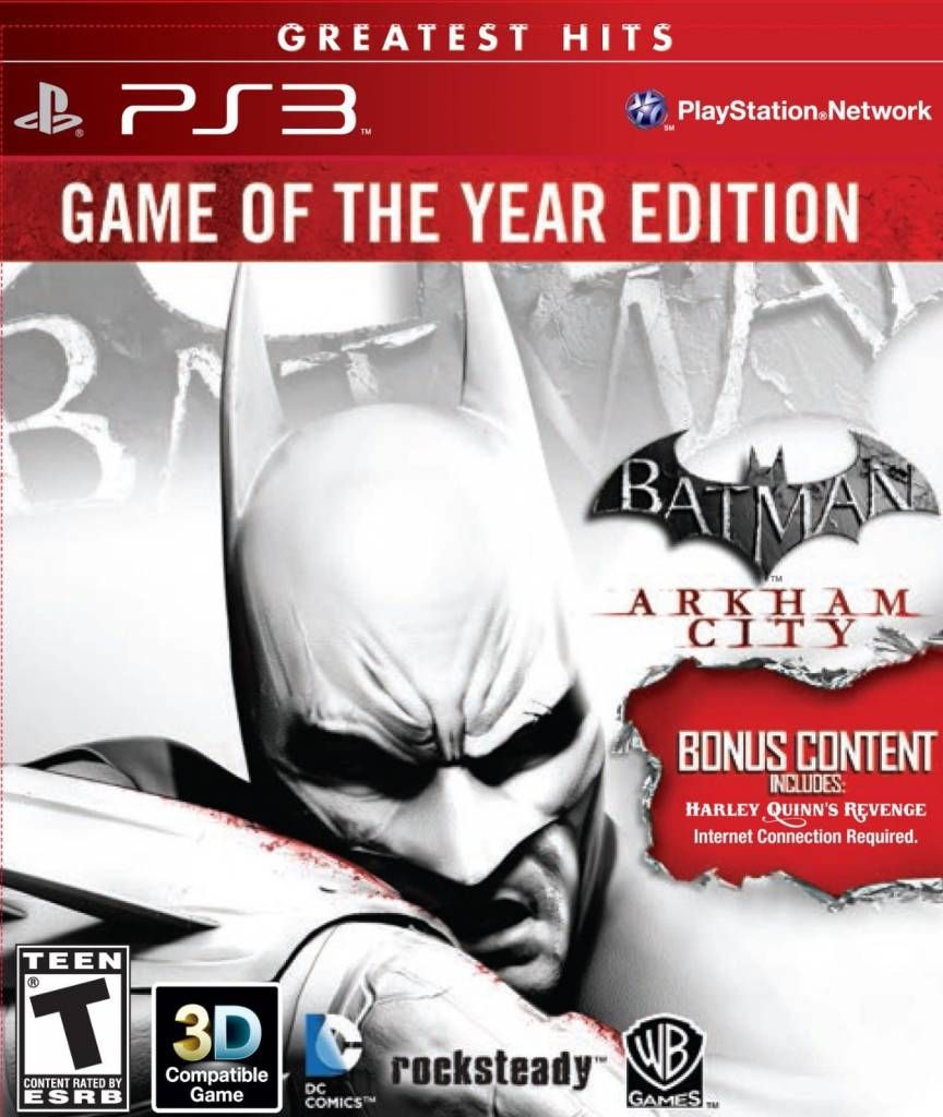 Batman: Arkham City Game of the Year Edition - PS3 NEW